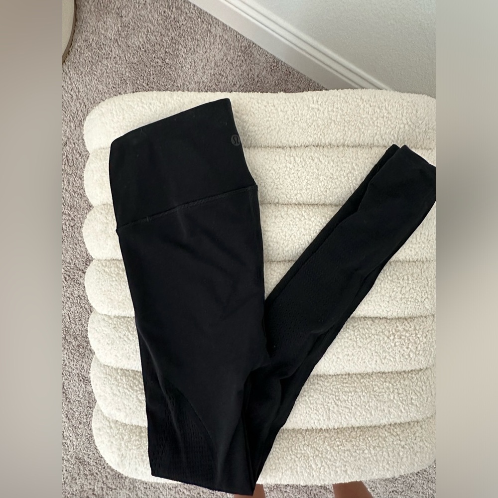 fine knit yoga leggings